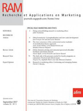 Recherche Et Applications En Marketing-english Edition期刊