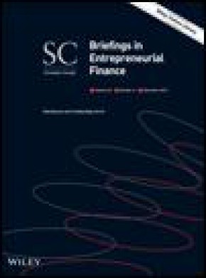 Strategic Change-briefings In Entrepreneurial Finance期刊
