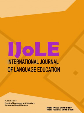 Ijole-international Journal Of Language Education期刊