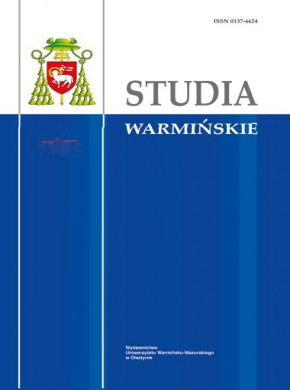 Studia Warminskie期刊