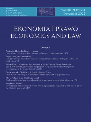 Ekonomia I Prawo-economics And Law期刊