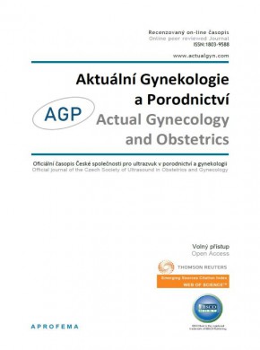 Aktualni Gynekologie A Porodnictvi期刊