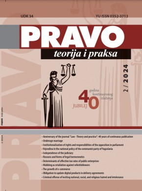 Pravo-zhurnal Vysshei Shkoly Ekonomiki期刊