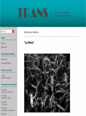 Trans-revue De Litterature Generale Et Comparee期刊