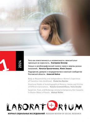 Laboratorium-russian Review Of Social Research期刊