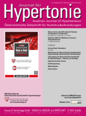 Journal Fur Hypertonie期刊