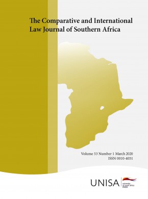 Comparative And International Law Journal Of Southern Africa-cilsa期刊
