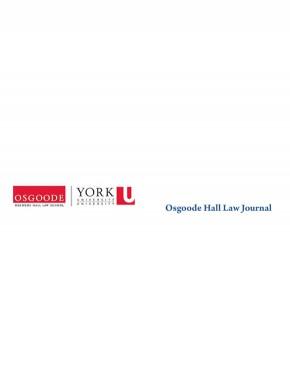 Osgoode Hall Law Journal期刊