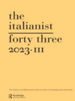 Italianist期刊