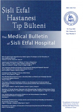 Medical Bulletin Of Sisli Etfal Hospital期刊