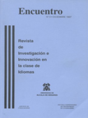 Encuentro-revista De Investigacion E Innovacion En La Clase De Idiomas期刊