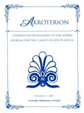 Akroterion-journal For The Classics In South Africa期刊
