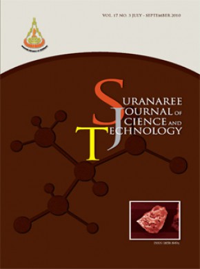 Suranaree Journal Of Science And Technology期刊