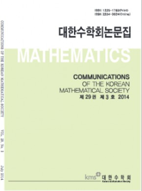 Communications Of The Korean Mathematical Society期刊