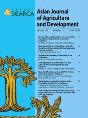 Asian Journal Of Agriculture And Development期刊