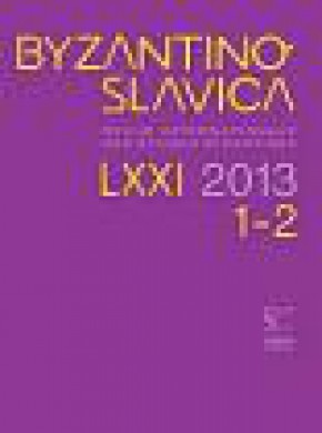 Byzantinoslavica-revue Internationale Des Etudes Byzantines期刊