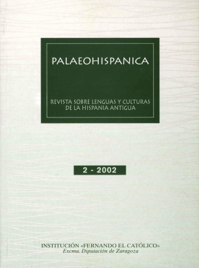 Palaeohispanica-revista Sobre Lenguas Y Culturas De La Hispania Antigua期刊