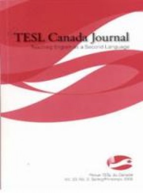 Tesl Canada Journal期刊