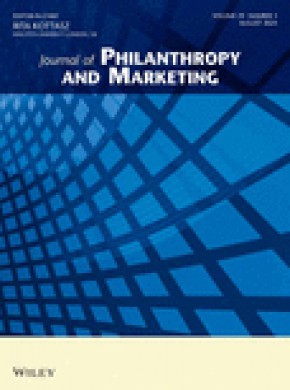 Journal Of Philanthropy And Marketing期刊