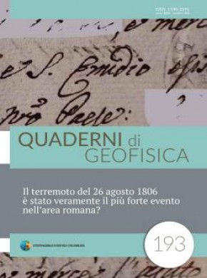 Quaderni Di Geofisica期刊