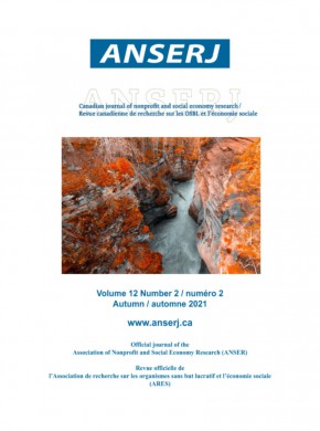 Canadian Journal Of Nonprofit And Social Economy Research期刊